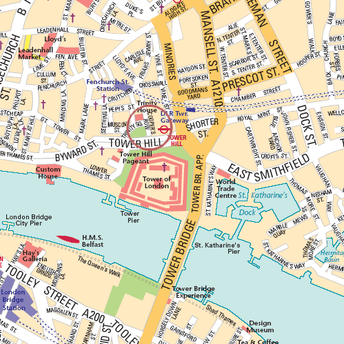 Detailed map of sofia-hotels-grange-city-hotel