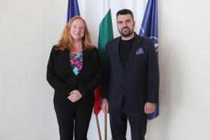 Министър Георг Георгиев прие акредитирания за България посланик на Австралия в Атина г-жа Алисън Дънкан