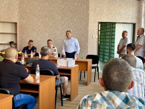 Кметът Пенчо Милков и доброволците в Русе обсъдиха развитието на формированието и повишаването на оперативния му капацитет