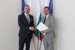 Заместник-министърът на външните работи Николай Павлов прие днес копия на акредитивните писма на новоназначения извънреден и пълномощен посланик на Черна гора в Република България Н. Пр. Джордже Янкович