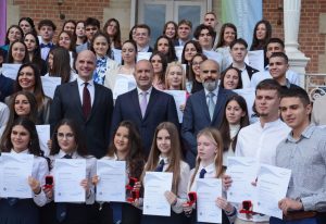 Павел Попов участва в церемонията по връчването на Международната награда на херцога на Единбург – България