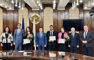 Кметът Пенчо Милков отличи трима възпитаници на Русенския университет с наградата „Студент на годината“