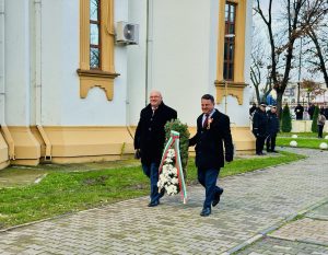 Зам.-кметът Енчо Енчев уважи националния празник на Румъния в Гюргево