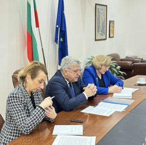 Министър Манол Генов проведе среща с министъра на околната среда на Армения Хамбардзум Матевосян