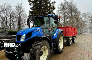 Нова техника ще подпомага почистването и поддържането на зелените площи в община Дулово