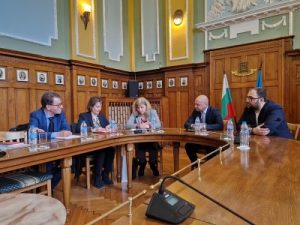 Кметът Костадин Димитров се срещна с новия посланик на Франция у нас Н. Пр. Мари Дюмулен