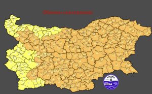 Оранжев код за обилен снеговалеж днес