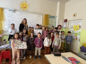 Първокласници от Шесто ОУ „Св. Никола“ в Стара Загора станаха собственици на фабрики в интерактивен урок