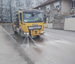 Седмичен график за миене на улици и булеварди