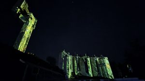 Грандиозно светлинно шоу превърна 3 март в незабравим празник