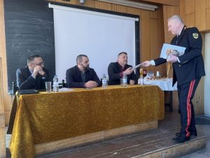 Зам.-кметът Илия Коев присъства на представянето на резултатите от работата на пожарната