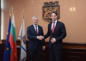 Кметът Благомир Коцев обсъди със заместник-посланика на Кралство Нидерландия предстоящ бизнес форум във Варна