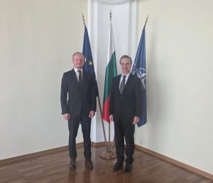 Заместник-министърът на външните работи Ради Найденов прие извънредния и пълномощен посланик на Грузия в България