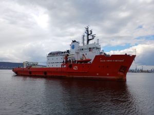 Научноизследователският кораб „Св. Св. Кирил и Методий“ акостира на Морска гара след четвъртото си пътуване до Антарктида