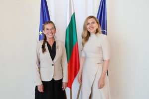 Министърът на външните работи Велислава Петрова проведе среща с посланика на Федерална Република Германия в България Ирене Планк