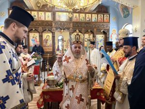 Осветиха новопостроения храм „Св. мчк. Трифон“ в село Малка Верея