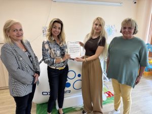 Барокамера за кислородна терапия получи Дневният център за подкрепа на деца с увреждания и техните семейства в Стара Загора
