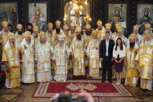 Патриарх Даниил връчи орден „Св. Йоан Рилски“ на Старозагорския митрополит д-р Киприан